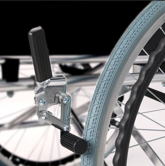 Silla de ruedas en aluminio | Mod. \"LIGERA\"