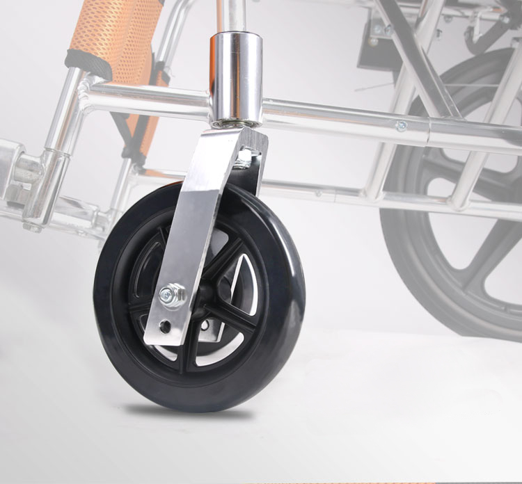Silla de ruedas de tránsito de aluminio | Mod. \"PRATIKA\"