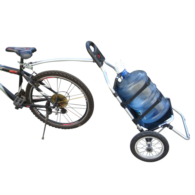 Chariot de courses pour vélo remorque pliable | Mod. \"GEKO\"
